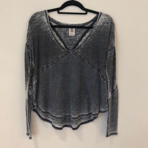 Free people long sleeve shirt